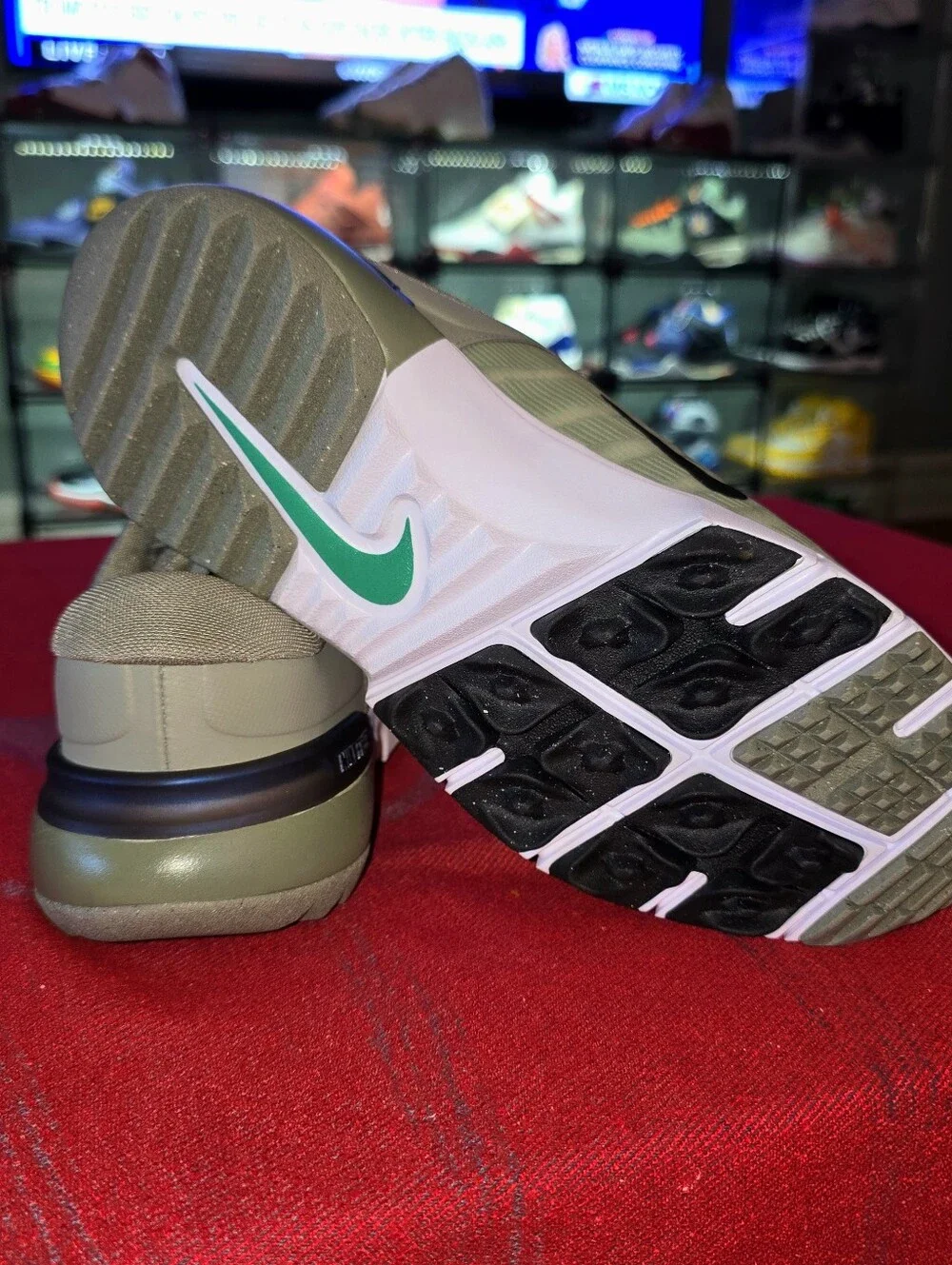 Nike Free Golf NN - Light Army/Black-Light Silver - SKU Fn0332-300